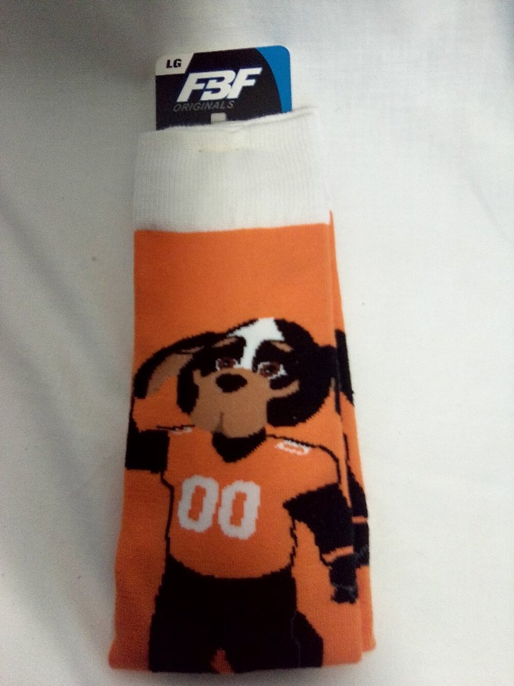 FBF Originals Univerity of Tennessee Smokie socks Large NWT